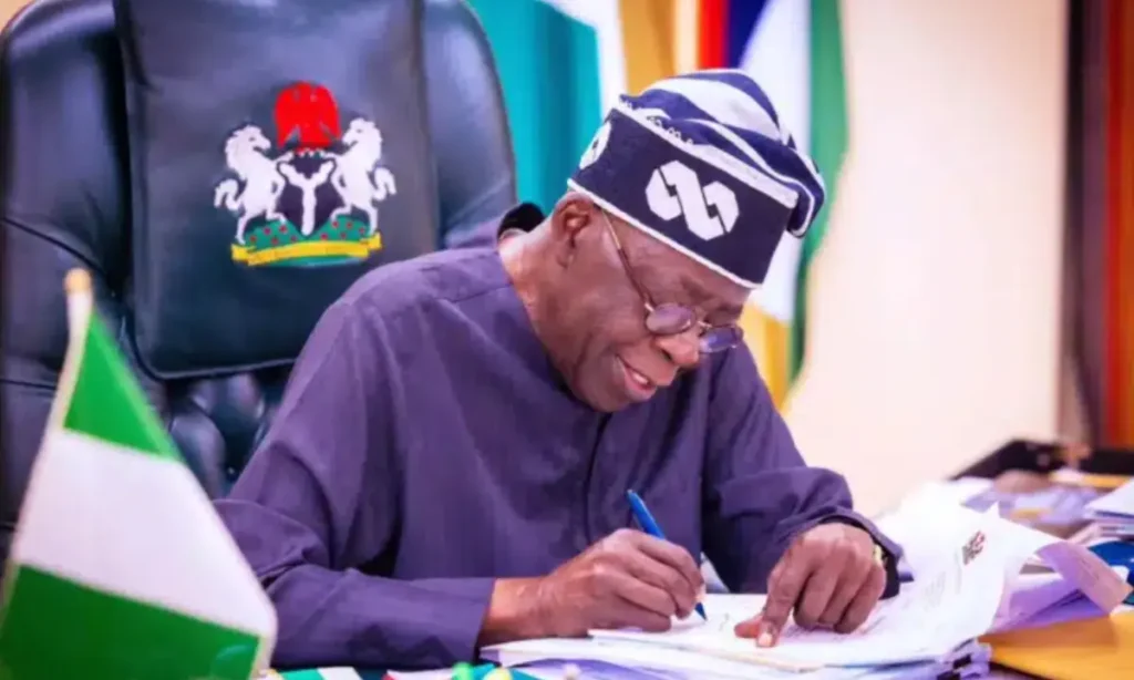 Nigerian President Bola Tinubu
