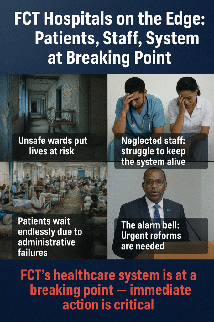 NARD President Blasts FCTA Over Unsafe Hospitals, Staff Neglect