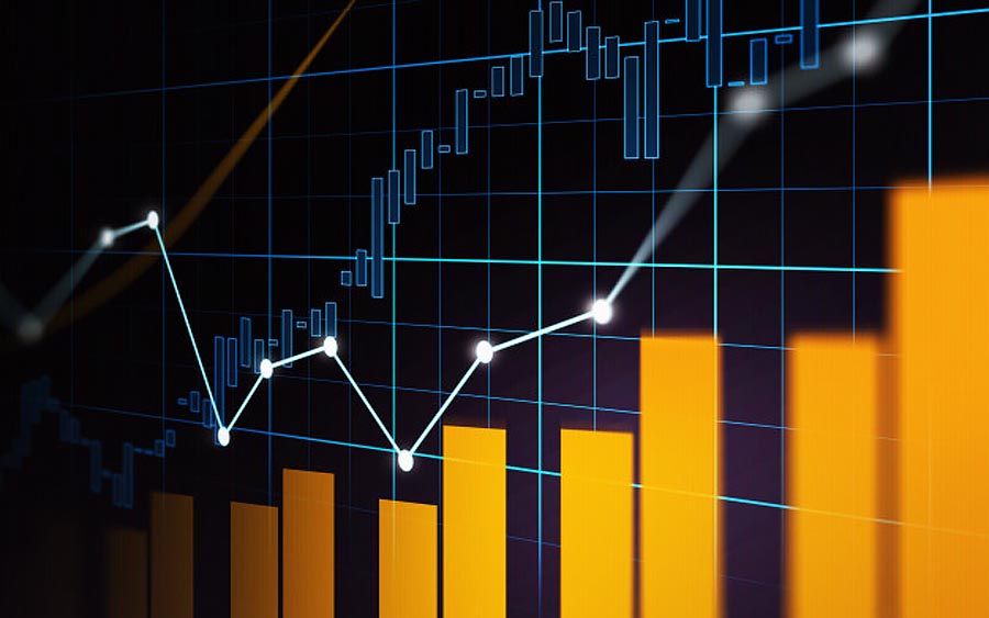 The image is used to illustrate stock market trading