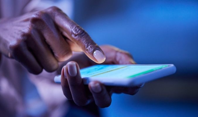 The image is used to illustrate internet shutdowns in Africa