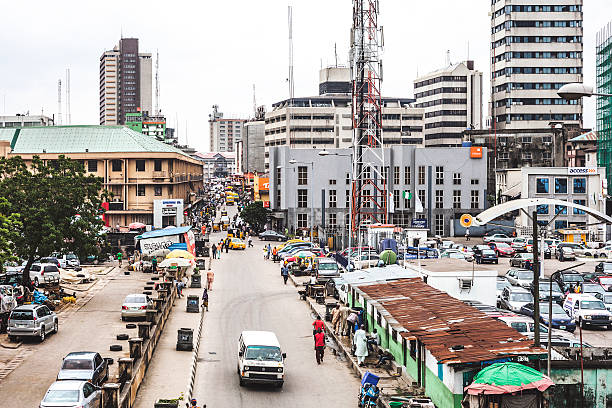 Lagos Island's commercial district
