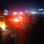 Kara Bridge accident gridlock on Thursday night