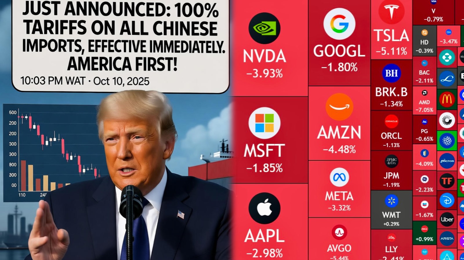 Trump’s 100% China Tariffs