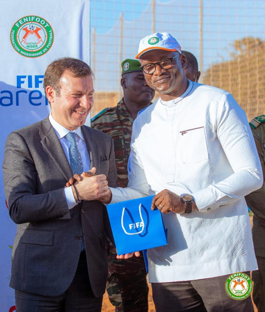 FIFA Launches 2 Mini-Pitches in Niger