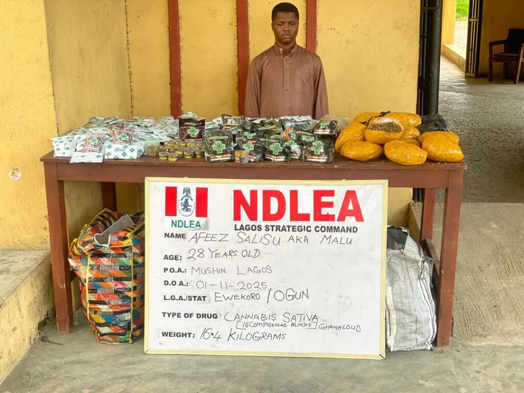NDLEA Busts Fake Medicinal Cannabis, Warns Nigerians of Deadly Products