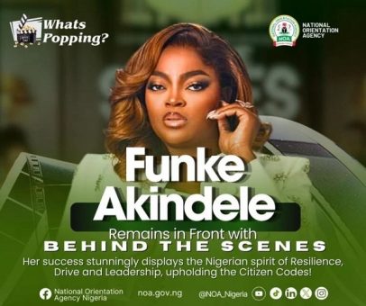 NOA Congratulates Funke Akindele as ‘Behind the Scenes’ Breaks Box Office Records
