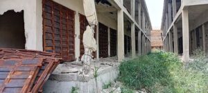 Reconstruction works began at the ASPAMDA section of the market