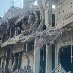 Some blocks of plazas demolished at the ASPAMDA section