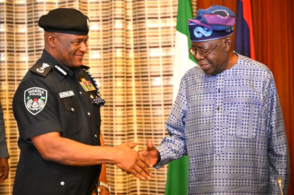 New IGP, Ditsu, Vows to Boost Officers’ Morale in Fighting Insecurity